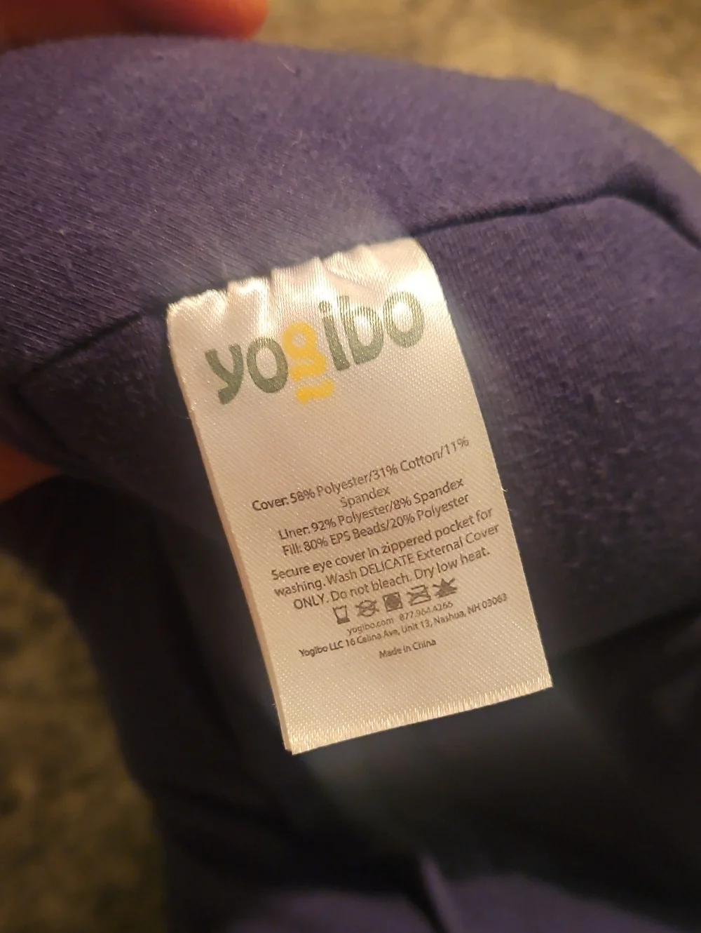 Yogibo Nap X Neck Pillow - ECU